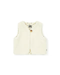 Gilet Sans Manche - Betibb Beige Bébé Polaire