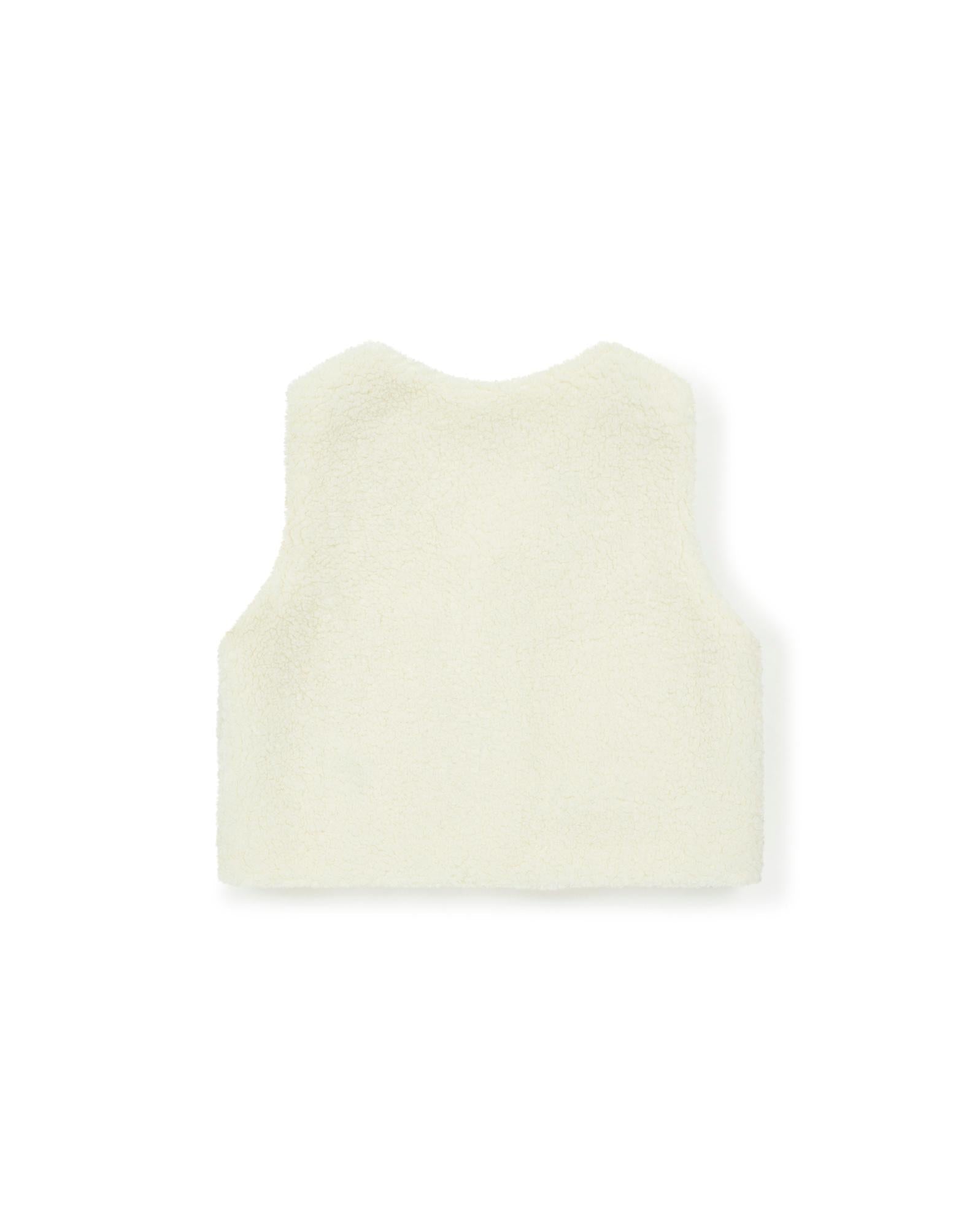 Gilet Sans Manche - Betibb Beige Bébé Polaire