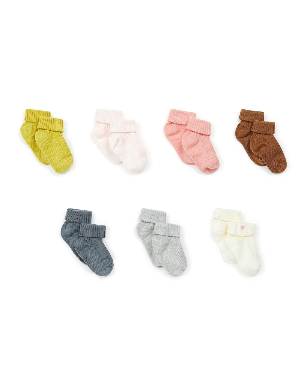 Semainier Chaussettes - Rose Bébé