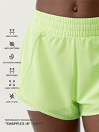 Short Padma 2.0 - Citron Vert Vif/Tapioca Doux - Femme