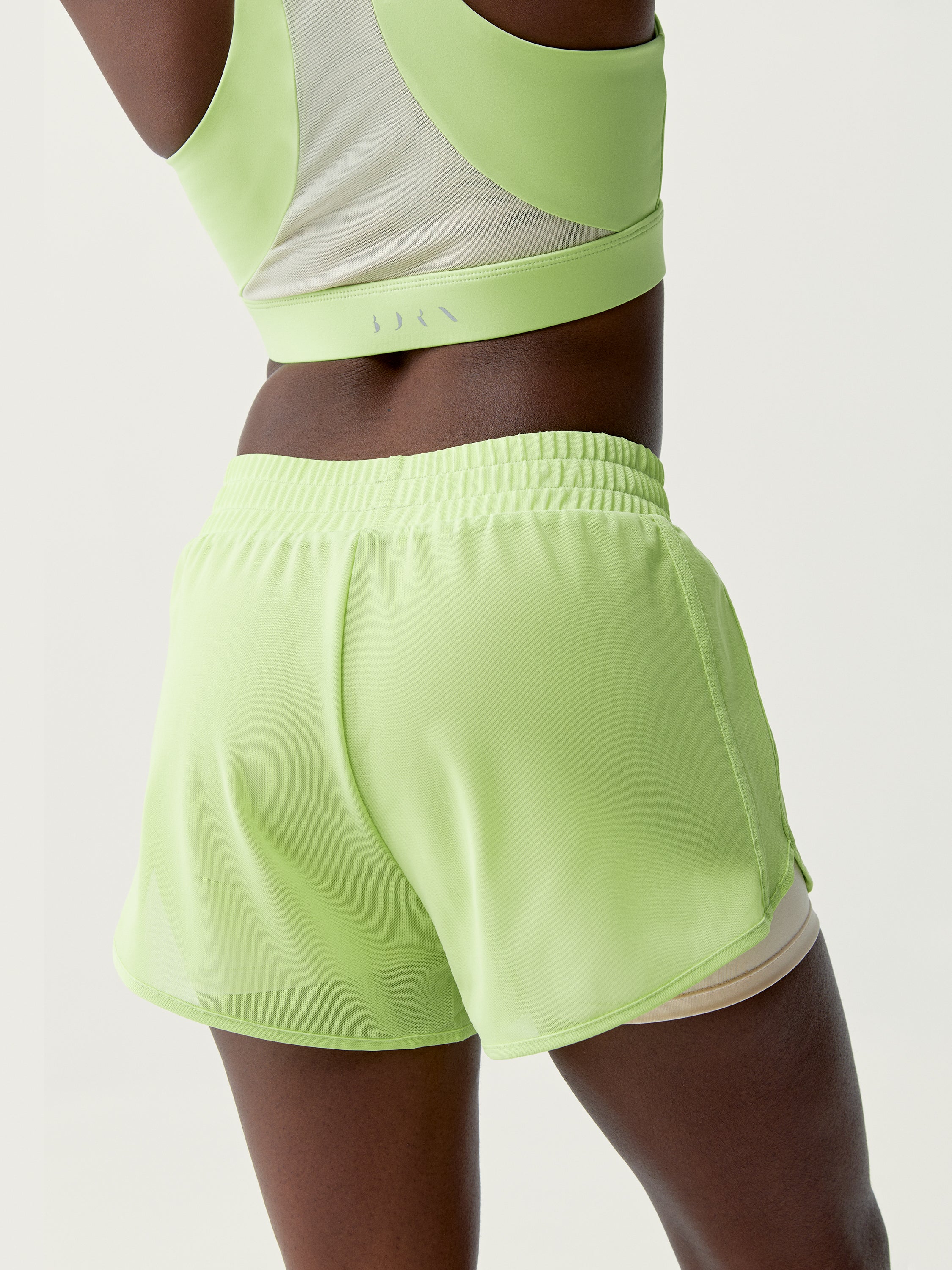 Short Padma 2.0 - Citron Vert Vif/Tapioca Doux - Femme