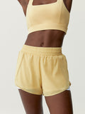Short Padma 2.0 - Jaune Doux/Blanc - Femme