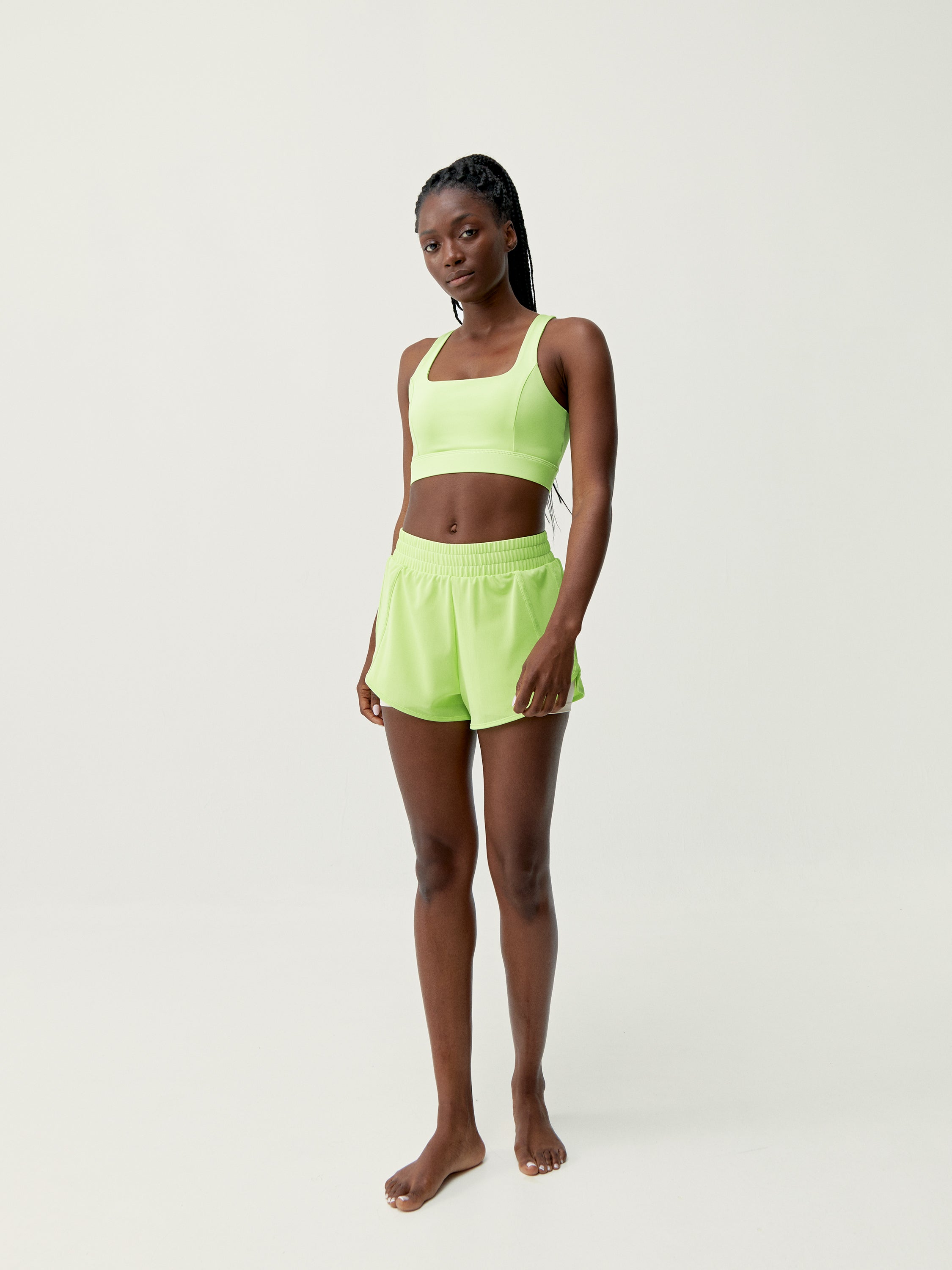 Short Padma 2.0 - Citron Vert Vif/Tapioca Doux - Femme