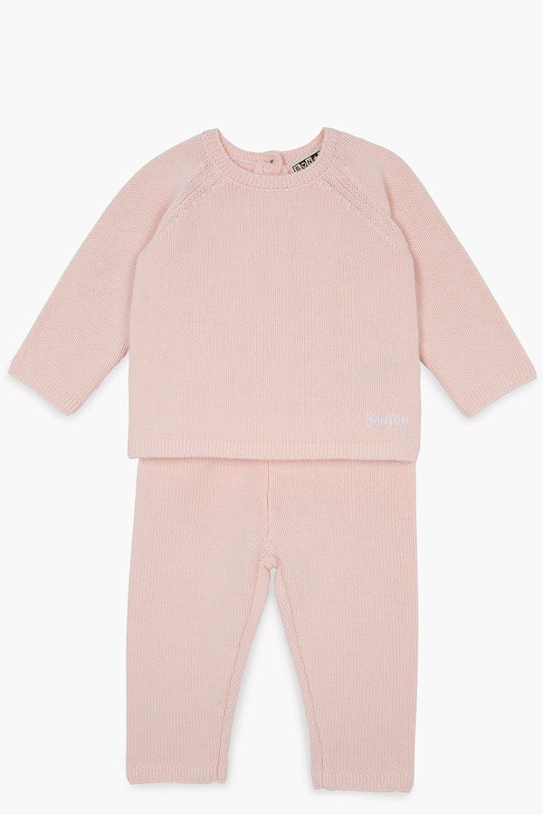 Ensemble - Naissance Rose Bébé Cachemire