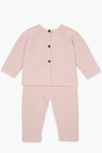 Ensemble - Naissance Rose Bébé Cachemire