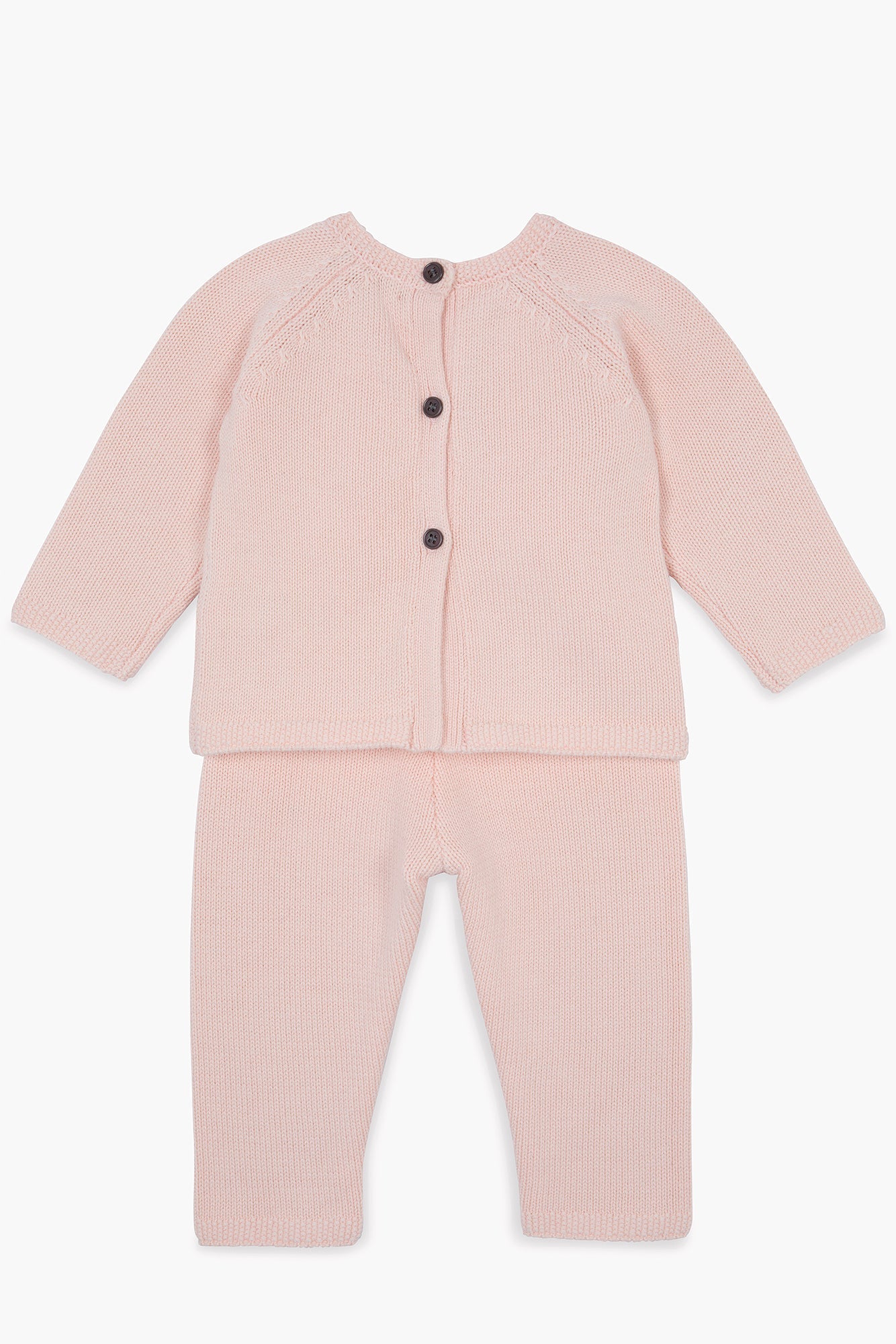 Ensemble - Naissance Rose Bébé Cachemire