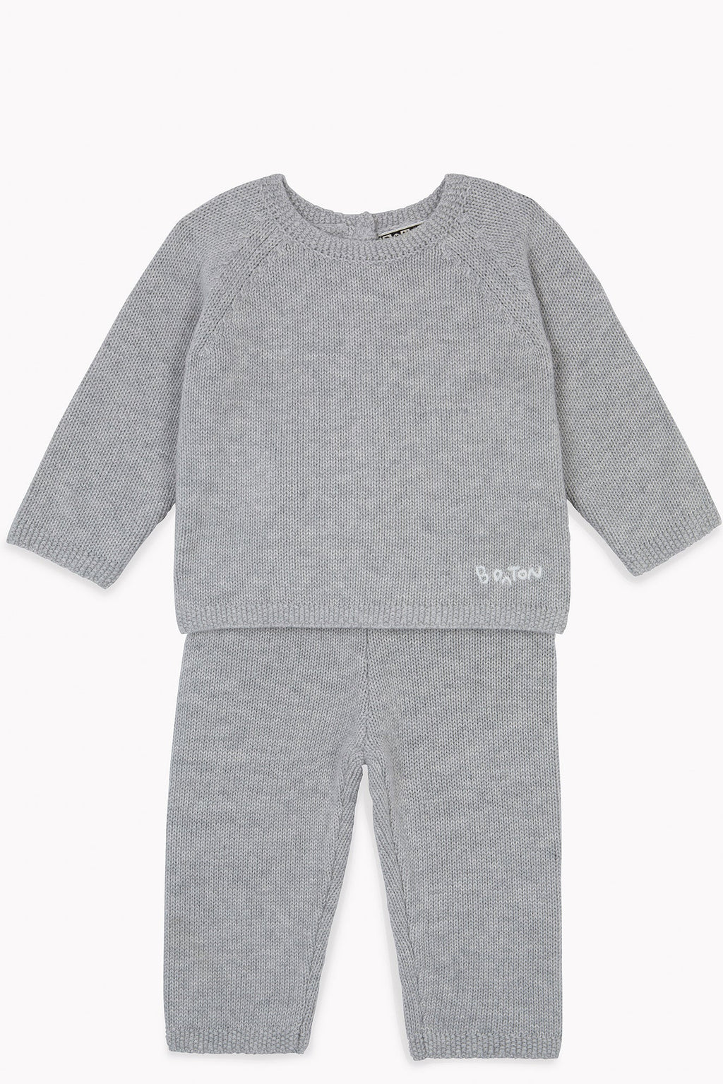 Ensemble - Naissance Gris Bébé Cachemire