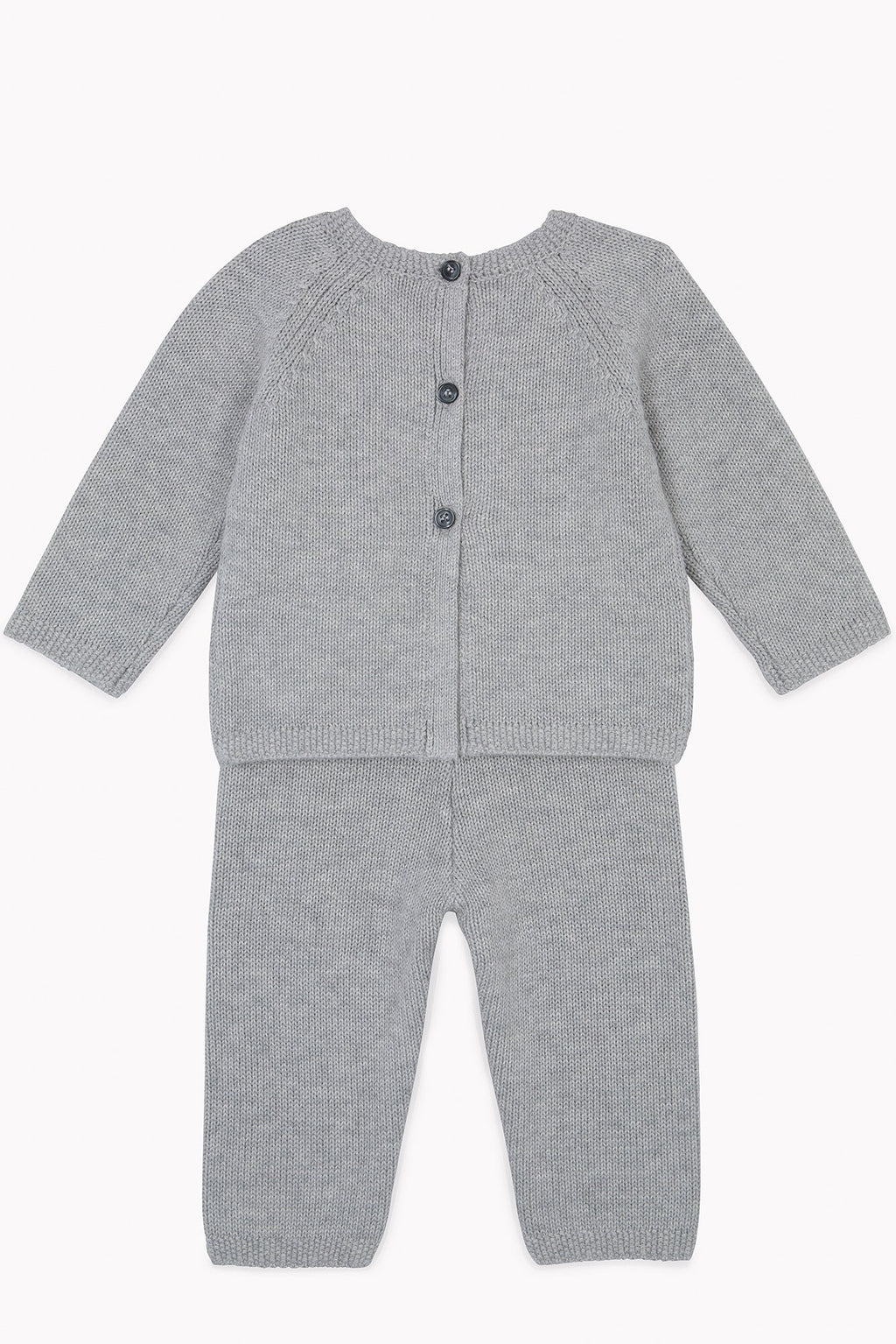 Ensemble - Naissance Gris Bébé Cachemire