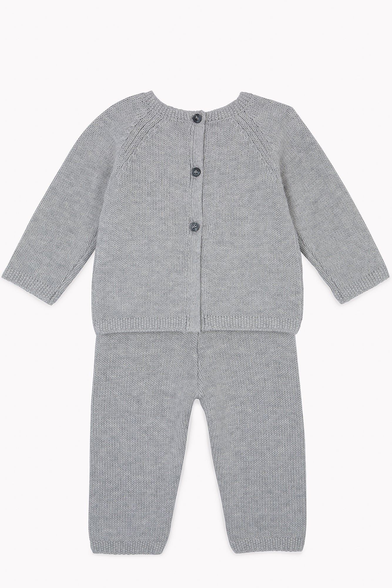 Ensemble - Naissance Gris Bébé Cachemire