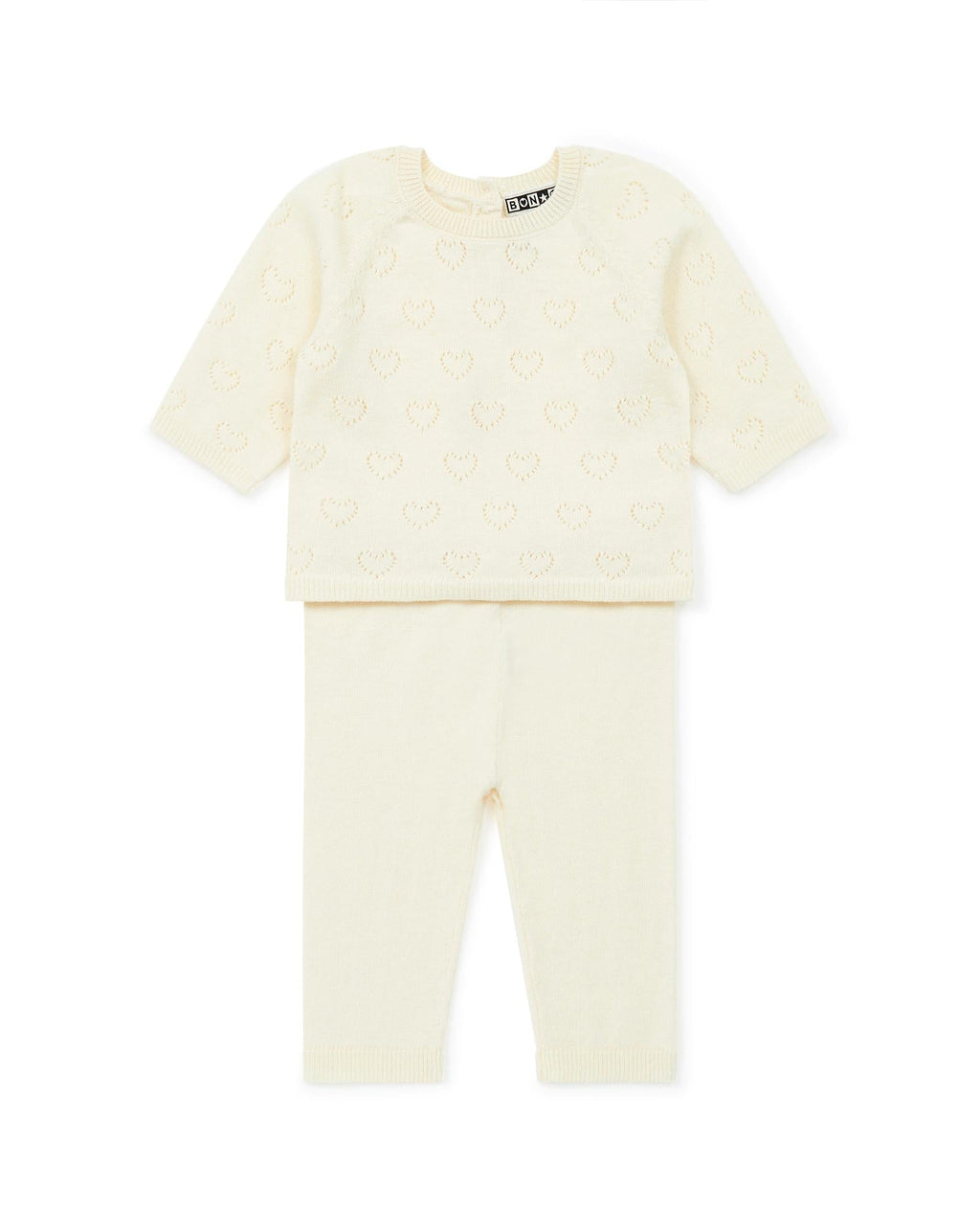 Ensemble - Naissance Beige Bébé À Cœur - Cachemire