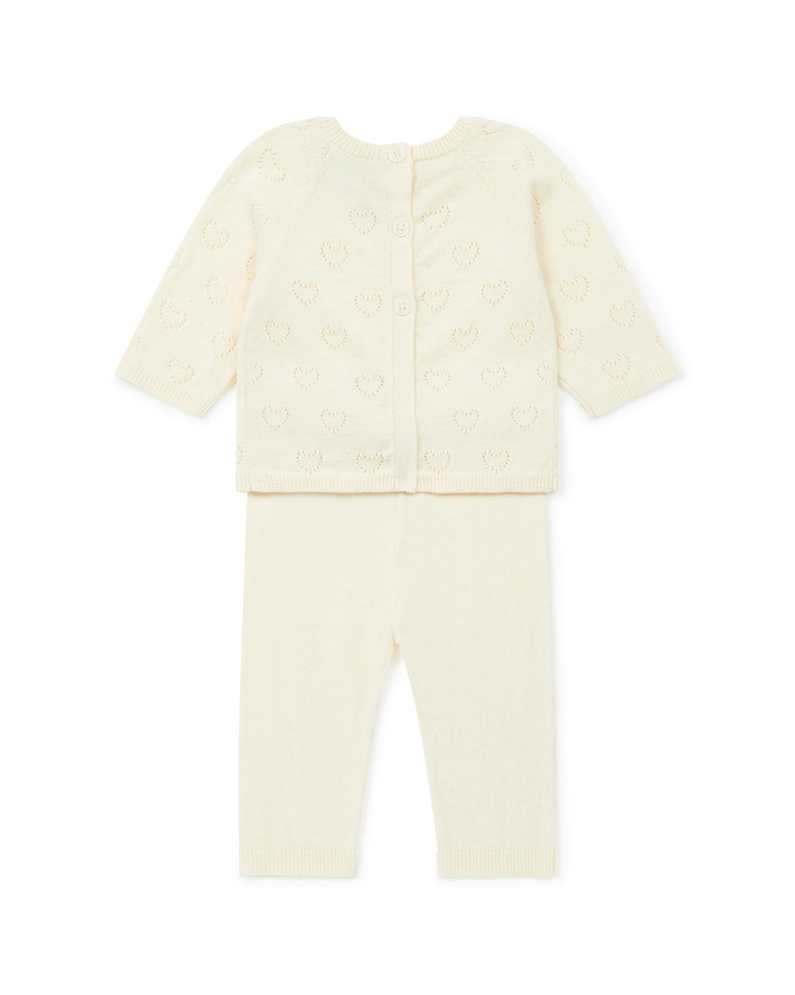 Ensemble - Naissance Beige Bébé À Cœur - Cachemire