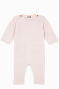 Combinaison - Naissance Rose Bébé En Laine