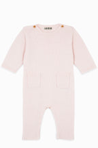 Combinaison - Naissance Rose Bébé En Laine