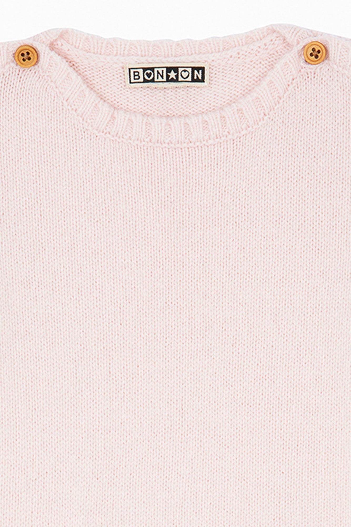 Combinaison - Naissance Rose Bébé En Laine