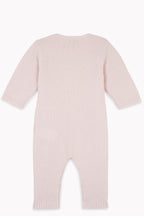 Combinaison - Naissance Rose Bébé En Laine