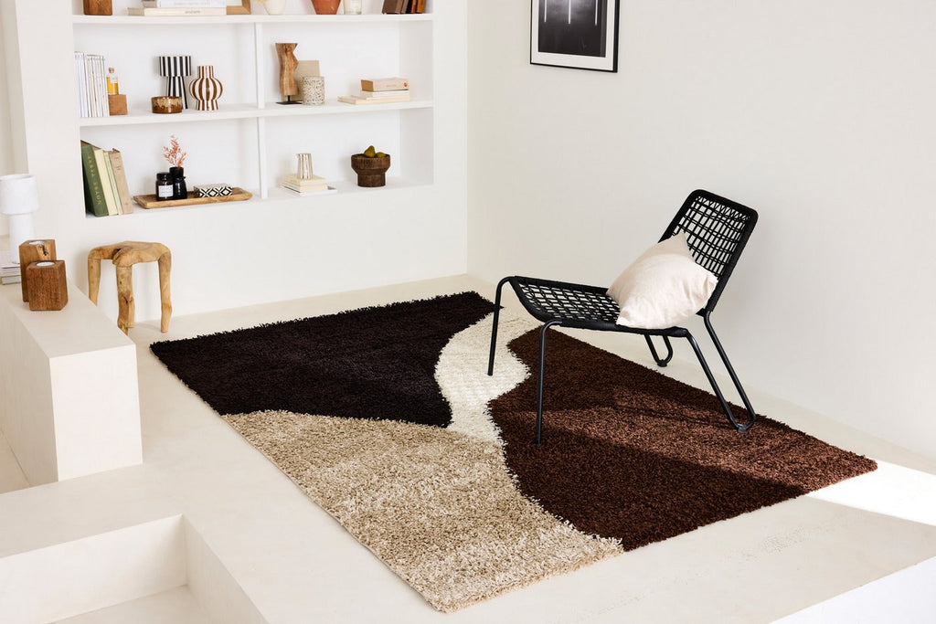Palerme - Tapis D'Intérieur - Polypropylène - Marron