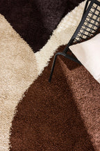 Palerme - Tapis D'Intérieur - Polypropylène - Marron