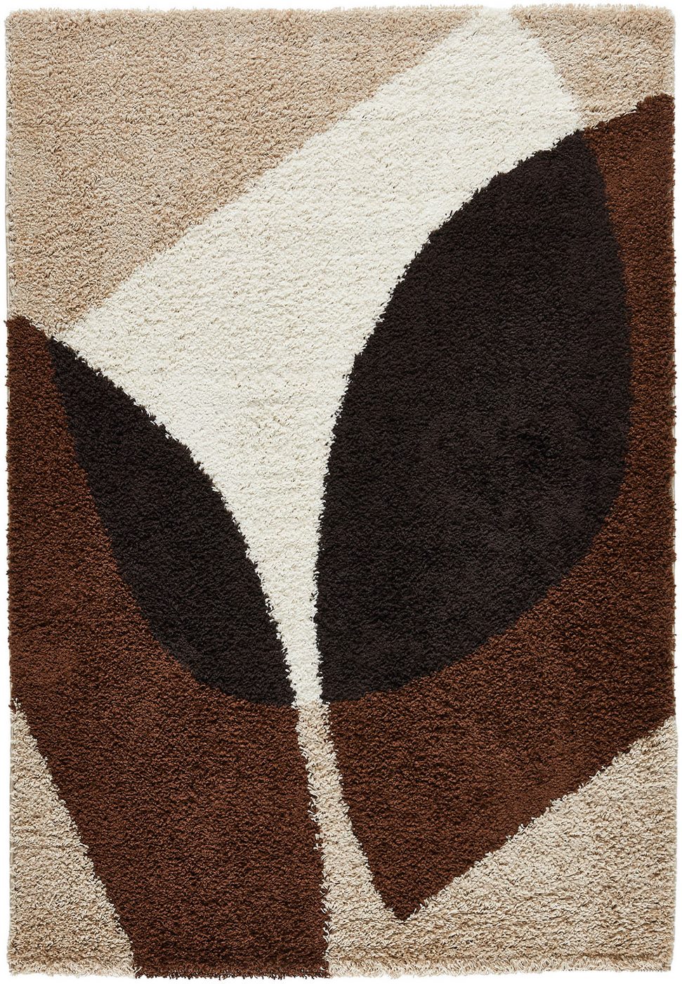 Palerme - Tapis D'Intérieur - Polypropylène - Marron