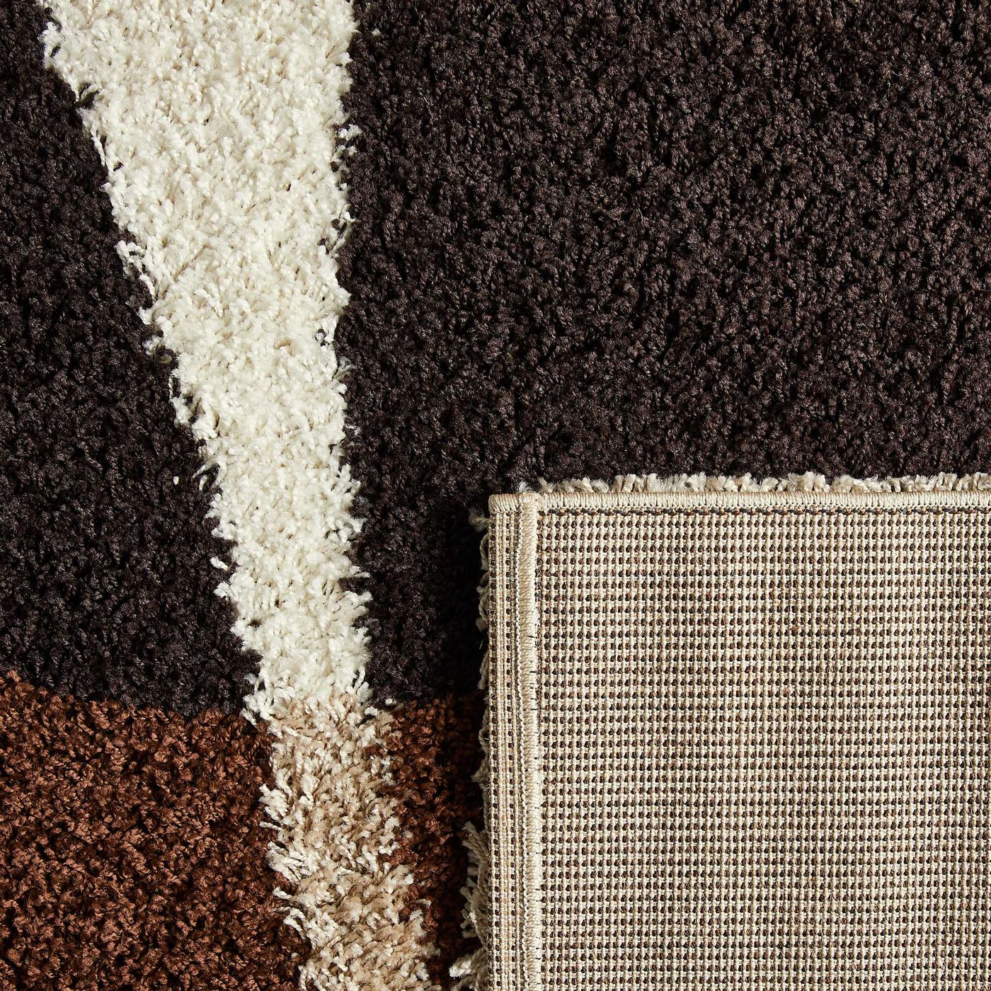 Palerme - Tapis D'Intérieur - Polypropylène - Marron