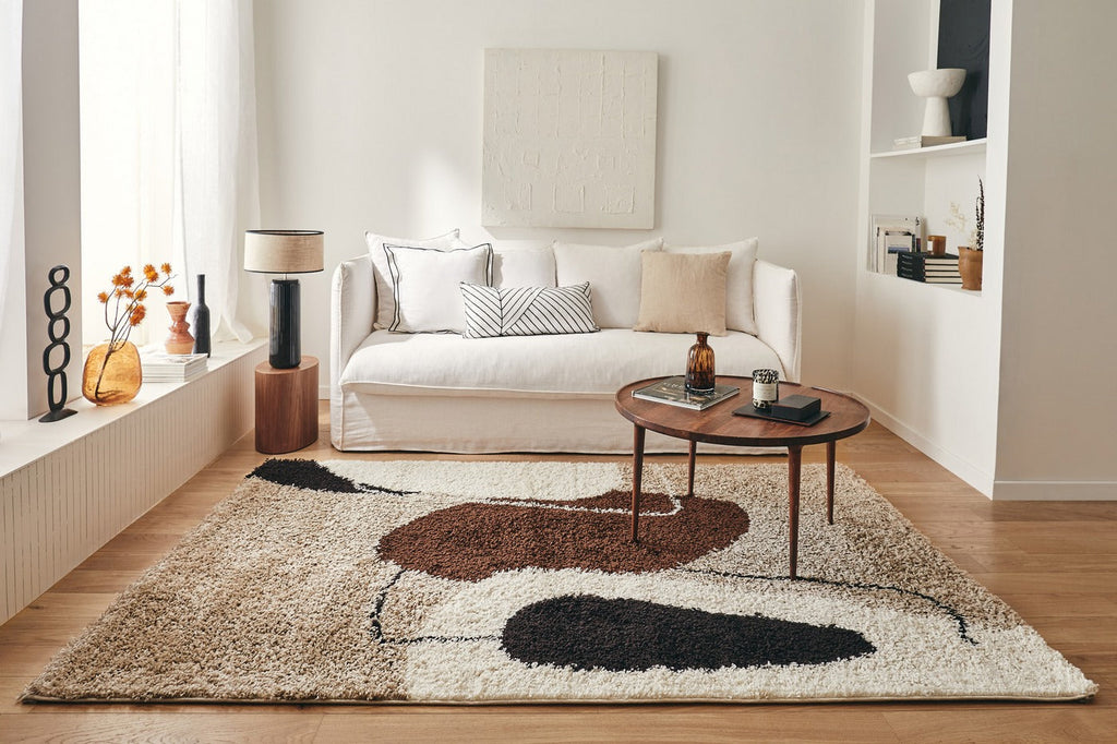 Palerme - Tapis D'Intérieur - Polypropylène - Marron