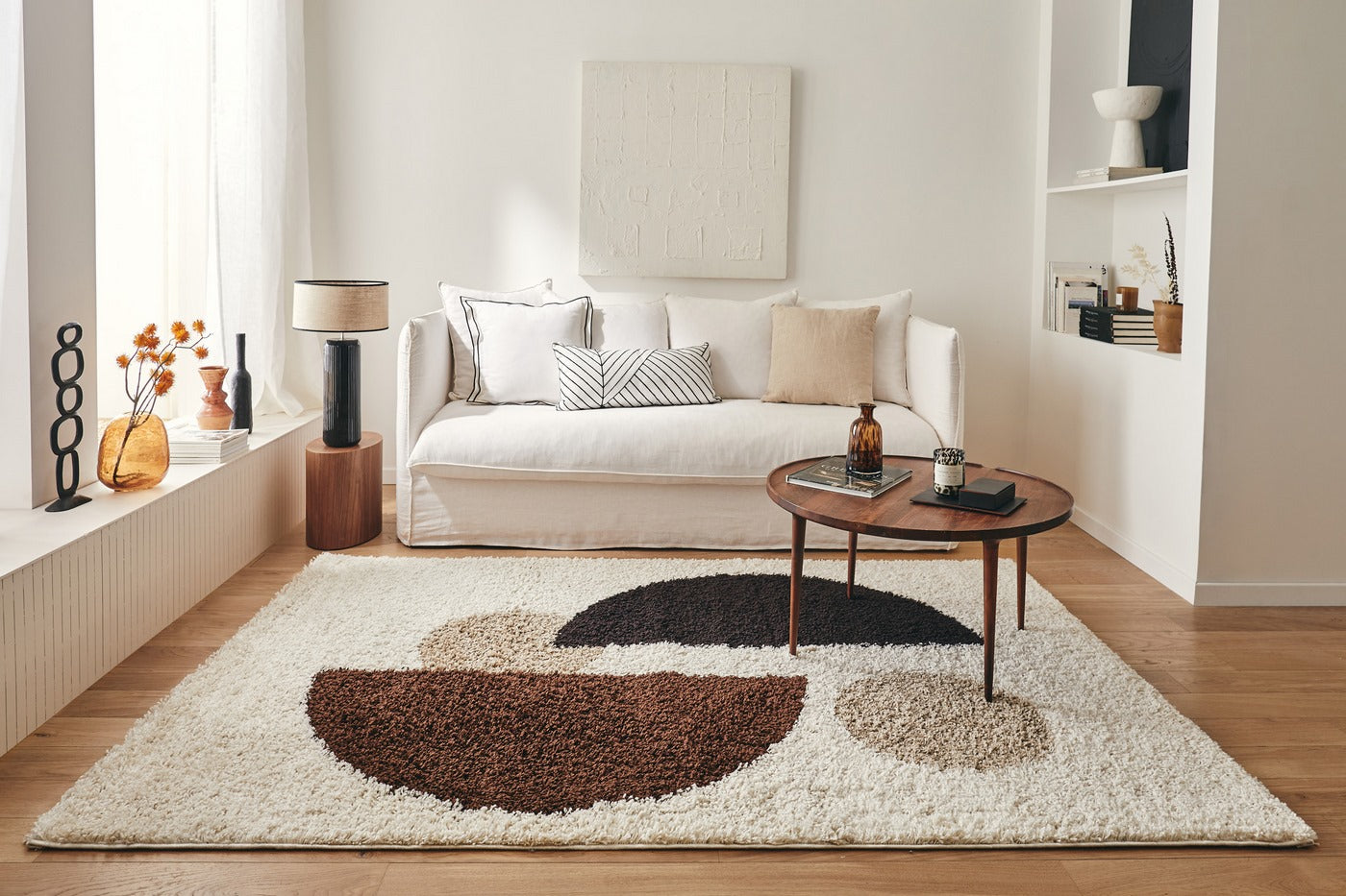 Palerme - Tapis D'Intérieur - Polypropylène - Marron