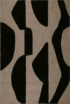 Tapis Palma 9489 - Motif Graphique - Noir - Intérieur
