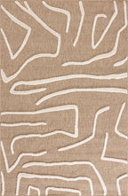 Tapis en aspect jute - Palma - Motif géométrique PALMA