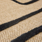 Palma - Tapis D'Intérieur - Polypropylène Et Polyester - Noir