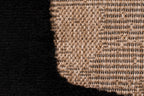 Tapis rustique avec motif noir : PAL9491NOI PALMA