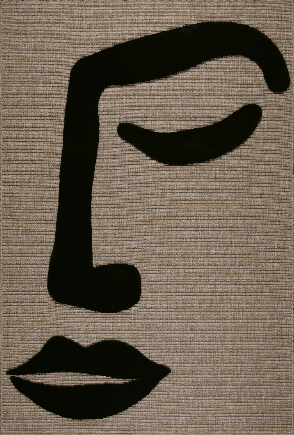 Tapis Palma 9493 - Motif Graphique - Noir - Intérieur