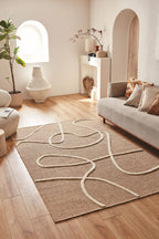 Tapis Palma 9494 blanc : PAL9494BLA PALMA