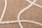 Tapis Palma 9494 blanc : PAL9494BLA PALMA