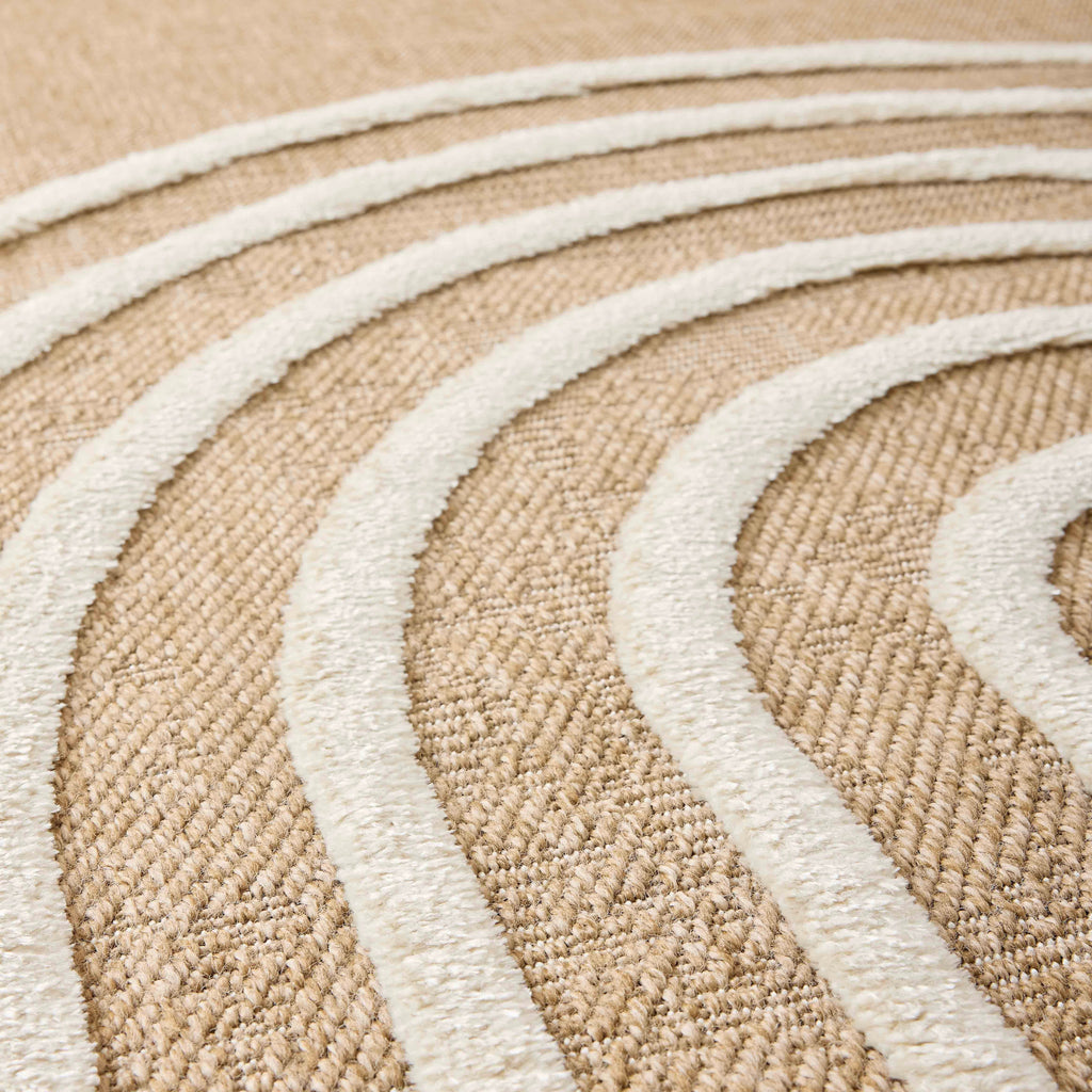 Tapis Palma 9495 - Motif Graphique - Blanc - Intérieur