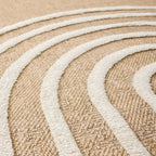 Tapis Palma 9495 - Motif Graphique - Blanc - Intérieur
