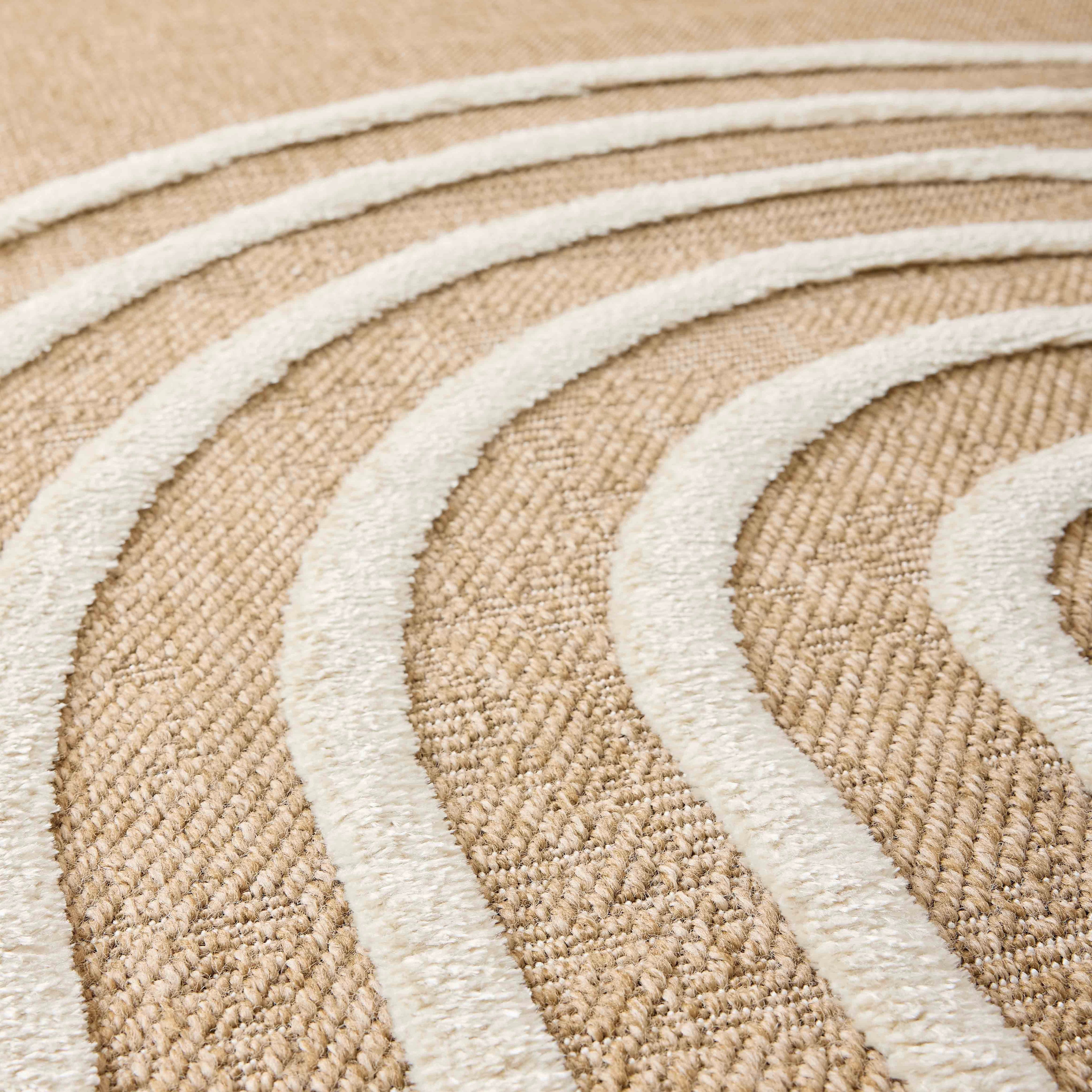 Tapis Palma 9495 - Motif Graphique - Blanc - Intérieur