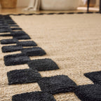Palma - Tapis D'Intérieur - Polypropylène Et Polyester - Noir