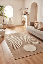 Tapis Palma 9499 blanc : PAL9499BLA PALMA