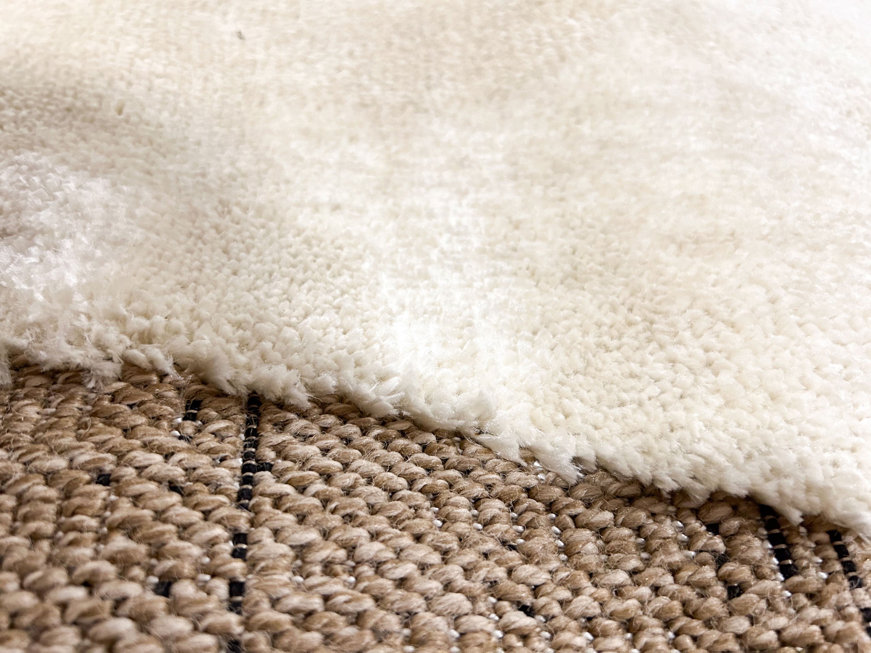 Tapis Palma 9499 - Motif Graphique - Blanc - Intérieur