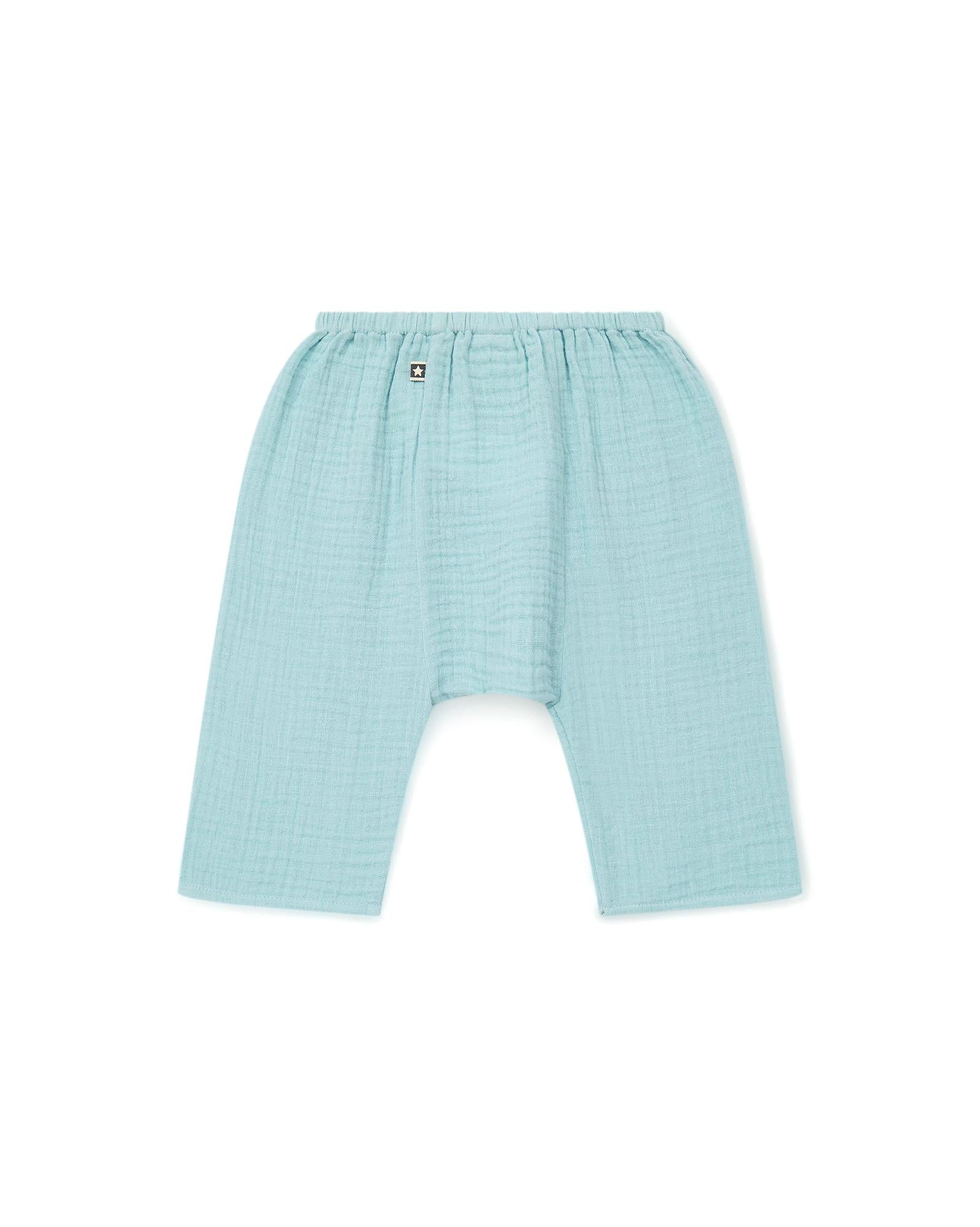 Pantalon - Laos Bleu Coton