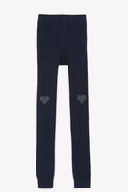 Legging - Bleu À Gros Coeurs