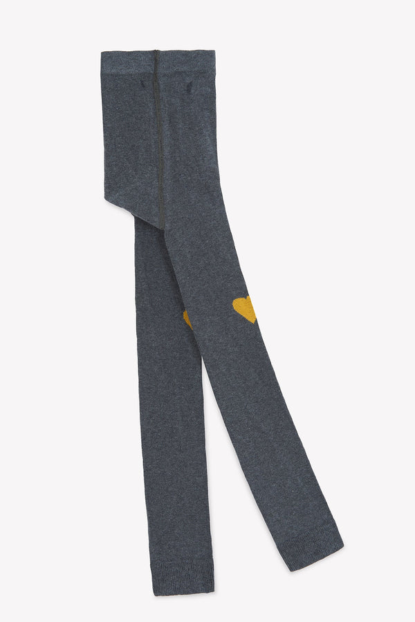 Legging - Gris À Gros Coeurs