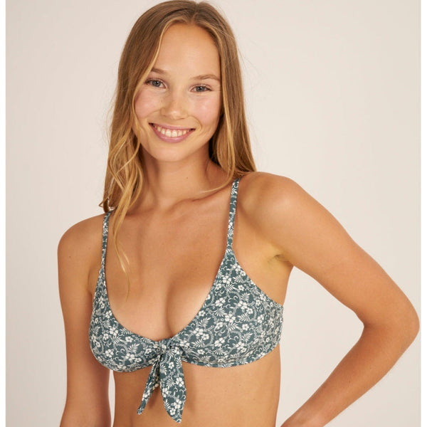 Haut De Bikini Palmier Lace - Vert