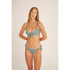 Haut De Bikini Palmier Lace - Vert