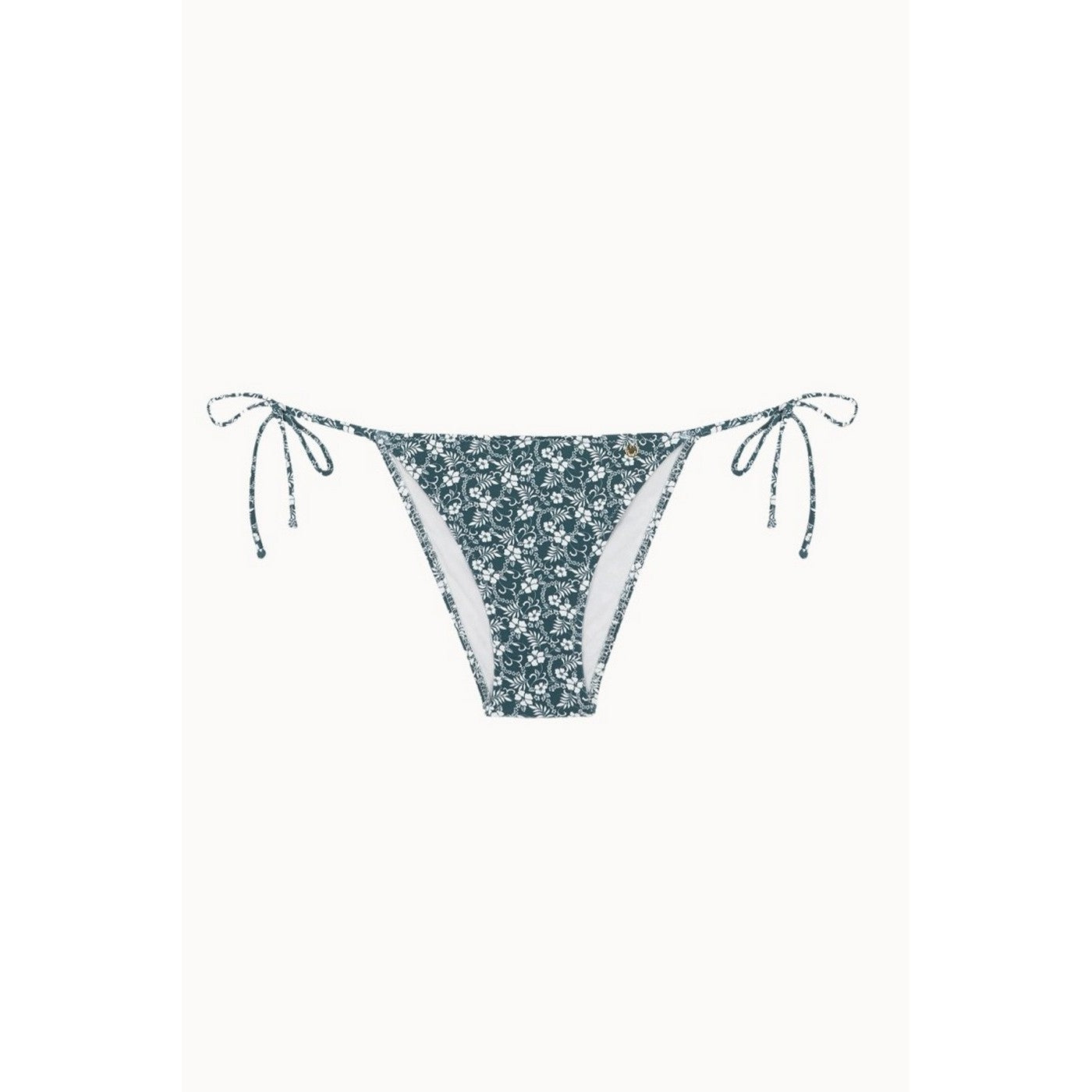 Bas De Bikini Palmier Tie - Vert
