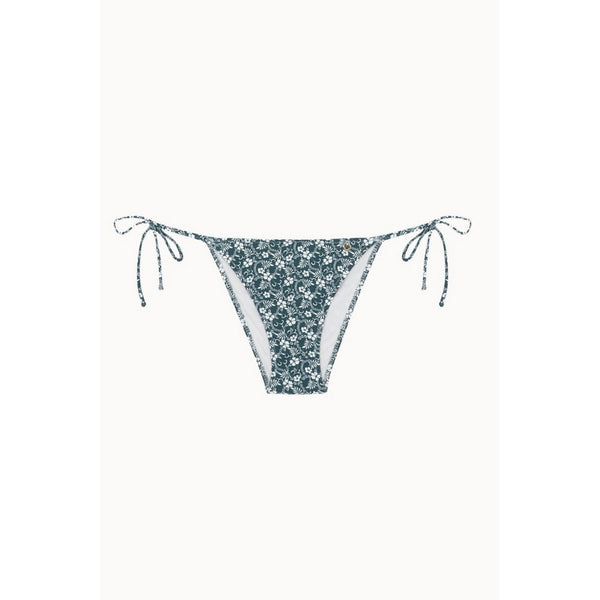 Bas De Bikini Palmier Tie - Vert