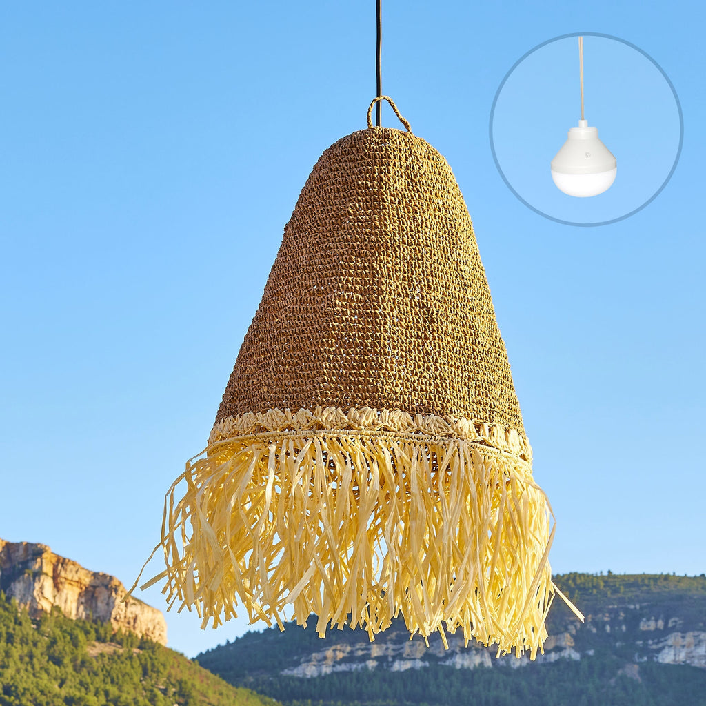 Paloma - Suspension Sans Fil - Herbe Marine - Beige