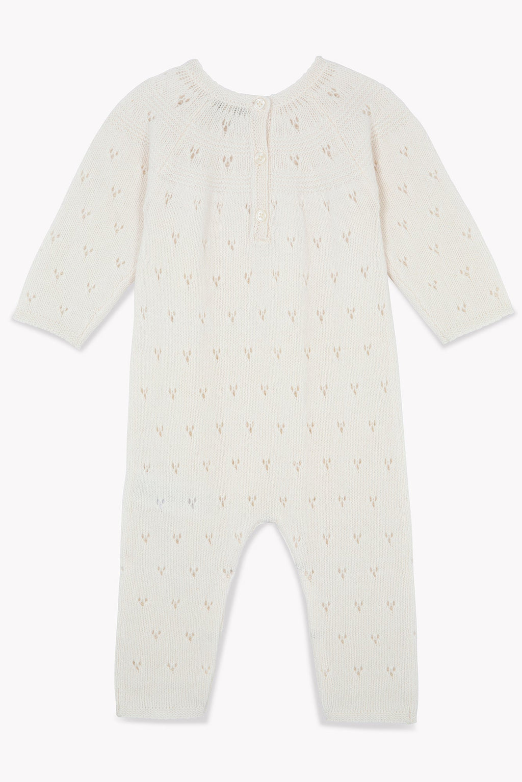 Combinaison - De Naissance Beige Bébé En Maille
