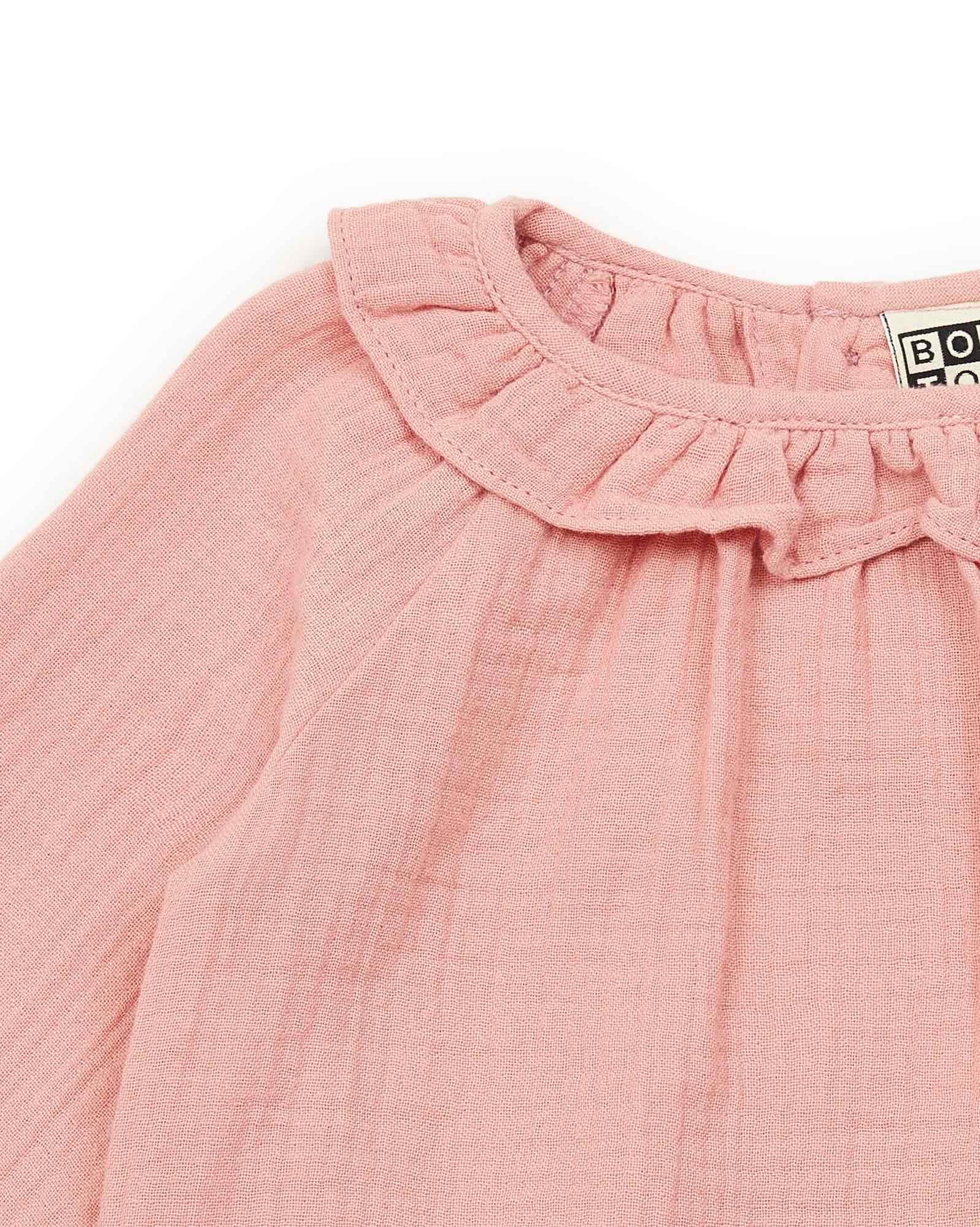 Blouse - Mamour Rose Coton
