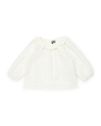 Blouse - Mamour Beige Coton