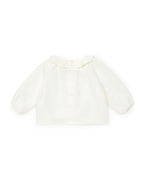 Blouse - Mamour Beige Coton
